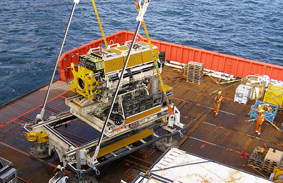 Hot Tap Cutting Module Prior to Subsea Deployment