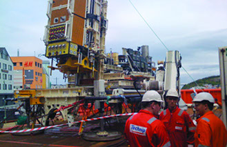 Hot Tap Cutting Module Being Demobilised in Norway